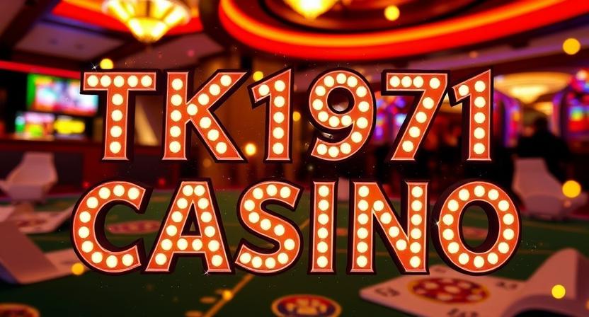 Live dealer streaming tables on TK1971 casino